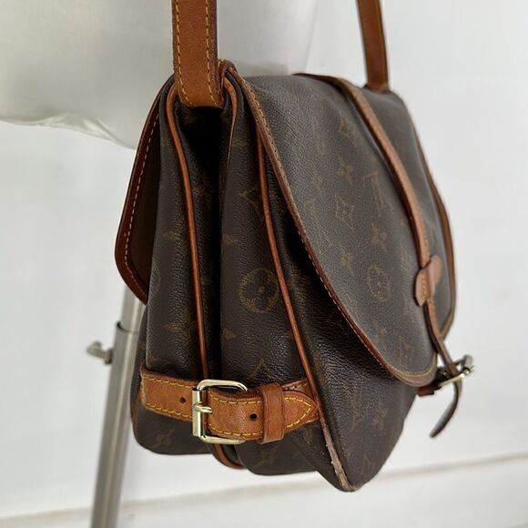 Vintage Louis Vuitton Double Flap Crossbody Bag - Picture 3 of 12